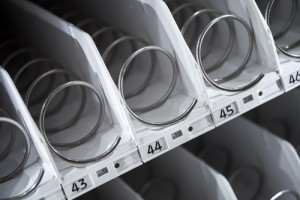 Automaat met verse dagproducten